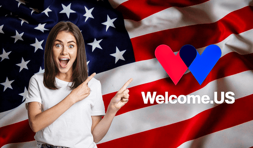 Welcome.US ha conseguido patrocinadores para más de 200.000 ciudadanos. Foto: composición LR/Pixabay/Freepik Welcome US | Como encontrar un sponsor en Welcome US | Welcome Connect