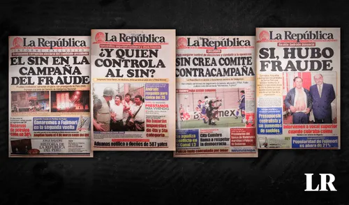 La República siempre mantuvo su línea editorial crítica a Fujimori y Montesinos La República siempre mantuvo su línea editorial crítica a Fujimori y Montesinos