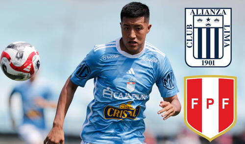 Jostin Alarcón llegó a Cristal este 2023. Foto: composición GLR.