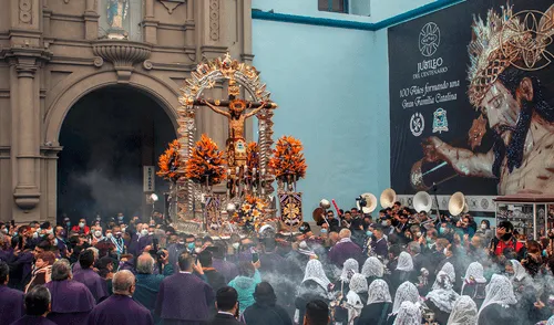 Procesión del Señor del Santuario. Créditos: difusión