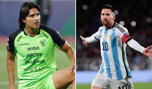 Bolivia llega a este duelo tras caer goleada por 5-1 ante Brasil, mientras que Argentina ganó 1-0 a Ecuador. Foto: composición LR/EFE Bolivia vs. Argentina
