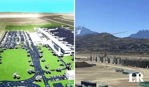 El MTC informó sobre el avance de la construcción del aeropuerto de Chincheros, en Cusco. Foto: composición LR/ MTC Cusco | Aeropuerto de Chinchero | Obras