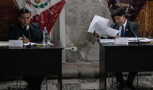 Renuncia de Linares al movimiento de Sánchez puso en evidencia discrepancias. Foto: Rodrigo Talavera /La República rohel sanchez | arequipa | gobierno regional de arequipa | yo arequipa