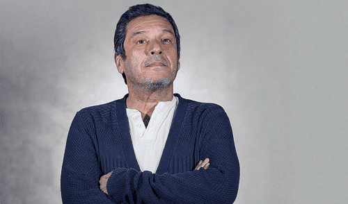 Lucho Cáceres, reconocido actor. Foto: difusión Lucho Cáceres, reconocido actor