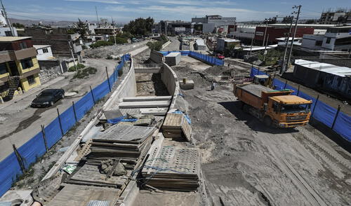 Según municipio el avance del proyecto es del 75%.