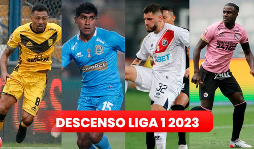 Descenso Liga 1 2023