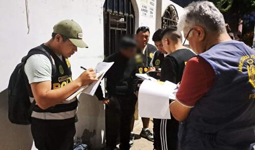 Policía y Fiscalía procedieron a la detención de sujeto.