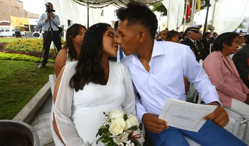 Para algunos trámites necesitas presentar tu certificado de matrimonio, revisa aquí cómo saber si se encuentra en el Reniec. Foto: Andina matrimonio civil