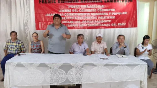 Marcha contra dina boluarte | Lambayeque
