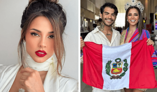 Luciana Fuster señaló que quedó sorprendida con la actitud de Carlos Checa cuando él le quiso tomar unas fotografías. Foto: composición LR/Instagram/Luciana Fuster/Carlos Checa Luciana Fuster