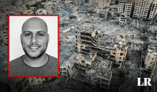 El médico peruano Daniel Levi se encontraba cerca de la Franja de Gaza cuando fue reportado como desaparecido el último 8 de octubre. Foto: composición de Jazmin Ceras/AFP Daniel Levi