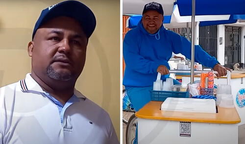 Eduar, inicialmente un soldador, encontró en el emprendimiento la clave para sobrellevar su vida en el Perú. Foto: composición LR/Youtube San Martin de Porres
