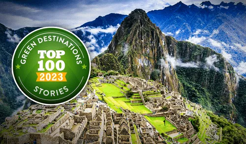 Entre los destinos destaca Machu Picchu. Foto: composición LR / Jazmin Ceras / Green Destinations Top 100 2023 / National Geographic TOP 100 de los Green Destinations Story Awards 2023 | Machu Picchu | Cusco | Puno