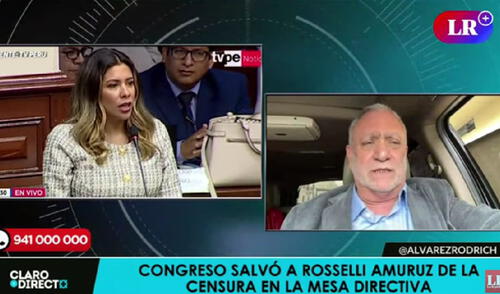 Rosselli Amuruz se disculpó ante el Congreso. Foto: La República AAR