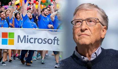 Bill Gates en la actualidad ya no trabaja con Microsoft. Foto: composición LR/Microsoft/AFP larepublica.pe