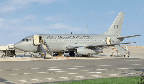 Avión presidencial fue enviado tras críticas que recibió la presidenta Dina Boluarte por su viaje al exterior. Foto: difusión larepublica.pe