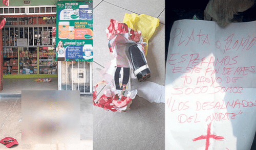 Ahora los pequeños emprendedores son víctimas de extorsión. Foto: composición LR La Libertad | Extorsión