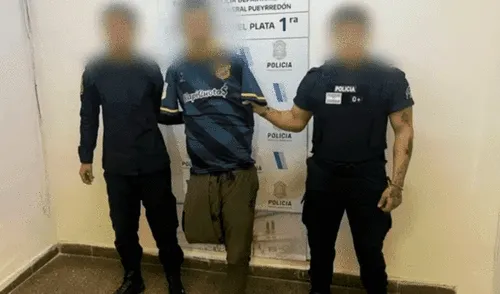 El sujeto tiene antecedentes por hurto agravado, tentativa de robo, entre otros cargos. Foto: Canal 26 robo, hurto, Argentina