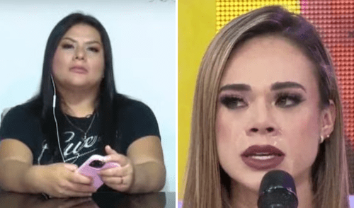 Jossmery Toledo denuncia agresión en Jockey. Foto: composición LR/captura de Willax/captura de ATV Jossmery Toledo y Kyara Fuentes tienen fuerte cruce de palabras en estacionamiento del Jockey.