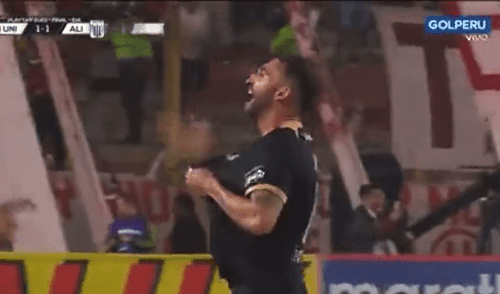Pablo Míguez fue titular en todo el partido. Foto: captura GolPerú larepublica.pe