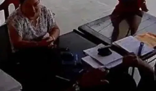 Acusada fue grabada en momento de supuesto soborno. Foto: captura cortesía Piura | Corrupción