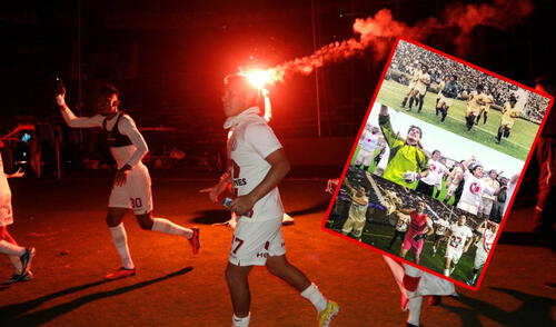 Universitario se coronó campeón en Matute tras ganarle 2-0 a Alianza Lima. Foto: La República/Luis Jiménez Universitario