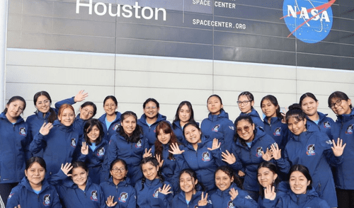Estudiantes peruanas participaron por segunda vez del programa en Estados Unidos. Foto: She is astronauta Nasa, niñas peruanas