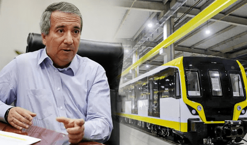 Línea 2 del Metro de Lima. A partir de diciembre, los usuarios podrán viajar gratis. Foto: composición de Jazmin Ceras/La República tren