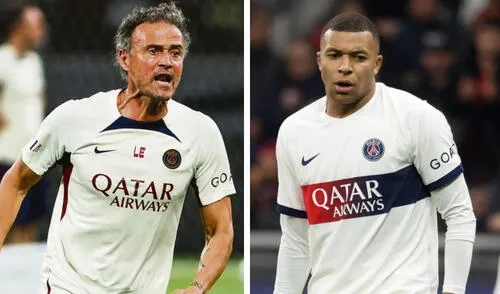 Luis Enrique asumió como entrenador del PSG desde el inicio de esta temporada. Foto: EFE Luis Enrique