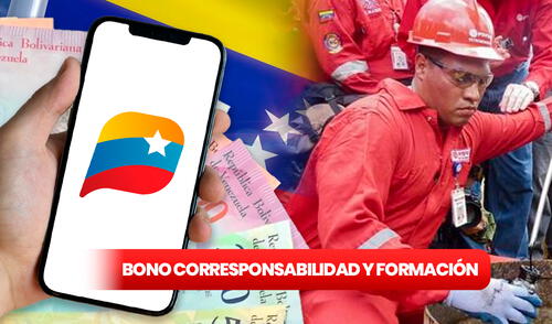 El Bono de Corresponsabilidad y Formación se cobra vía la plataforma de Patria.