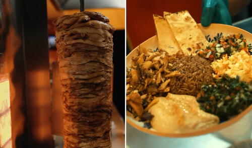 Algunos de los shawarmas más populares en Lima son los mixtos y los de pollo.