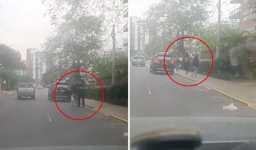 Municipio argumentó que la señora Aurea fue advertida de retirarse de la zona. Foto: composición LR/TikTok/bryanreyesjulca Miraflores, Serenazgo
