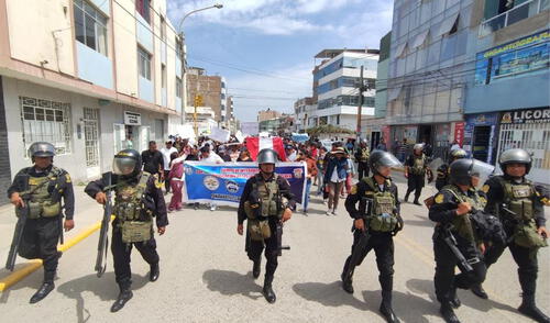 Transportistas rechazan servicios de transporte metropolitano en Chiclayo. Foto: Emmanuel Moreno/LR Lambayeque | Chiclayo