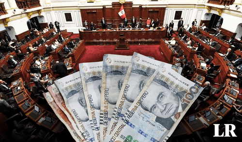 Parlamentarios reciben mensualmente S/15.600, y en diciembre, la gratificación que alcanzan es la misma suma. Foto: composición LR/ Fabrizio Oviedo/ Congreso/ Bloomberg en línea larepublica.pe