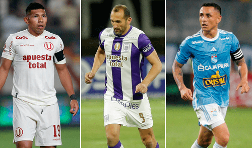 Universitario, Alianza Lima y Sporting Cristal anunciaron más salidas que fichajes hasta el momento. Foto: composición/GLR Universitario de Deportes, Alianza Lima, Sporting Cristal