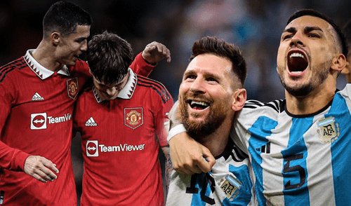 Alejandro Garnacho, Lionel Messi, Cristiano Ronaldo