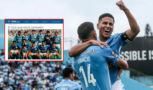 La importancia de Sporting Cristal, como club de fútbol, ha trascendido las fronteras peruanas. Foto: composición de LR/captura de FIFA Sporting Cristal