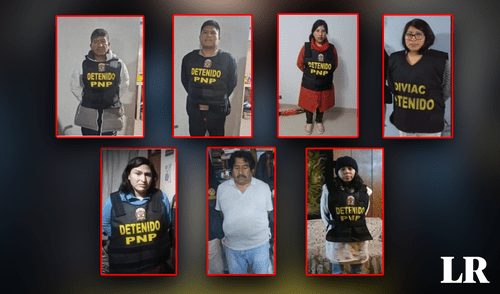 Detenidos son investigados por el Ministerio Público tras captar dinero de personas en Arequipa, Puno, Cusco y Madre de Dios. Foto: composición LR/Fabrizio Oviedo/PNP/Ministerio Público