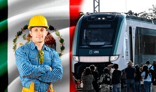 El Tren Maya será inaugurado este viernes 15 de diciembre. Foto: composición LR Tren Maya | Sedena | México