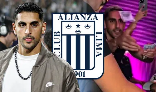 Pablo Sabbag llegó a Alianza Lima en el 2023. Foto: composición LR/archivo/captura Pablo Sabbag