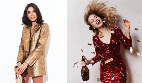 Te presentamos opciones sencillas para vestir en Año Nuevo. Foto: composición LR/Freepik larepublica.pe