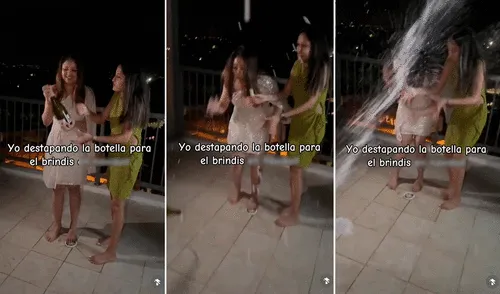 Las imágenes sacaron más de una sonrisa en redes sociales. Foto: composición LR/TikTok/@denys_rojasc