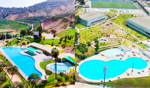 Parques zonales de Lima son visitados durante cada verano en el Perú. Foto: composición La República/ SERPAR Parques de Lima