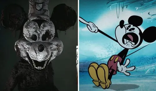 Mickey vuelve convertido en un mutante.