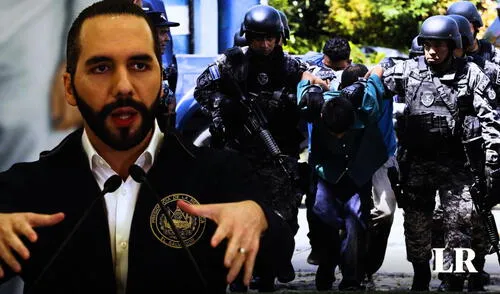 El informe presentado por la PNC mostró un gran contraste con los datos obtenidos en 2022. Foto: EFE/composición LR/referencial El Salvador