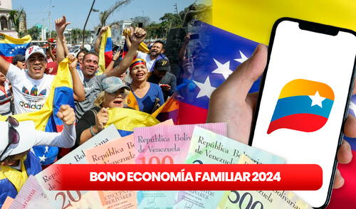 Conoce cómo cobrar el Bono Economía Familiar de ENERO 2024. Foto: composición LR/Patria/’X’