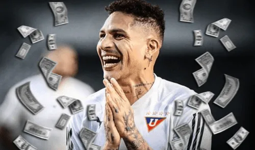 Paolo Guerrero fue uno de los goleadores de LDU en la temporada 2023. Foto: composición LR/LDU Paolo Guerrero