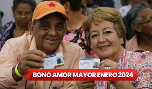 Consulta AQUÍ si te toca recibir el Bono Amor Mayor de enero. Foto: composición LR/Gobierno de Venezuela Bono Amor Mayor enero 2024: ¿qué se sabe del PRÓXIMO PAGO y cuándo llegaría por Patria?