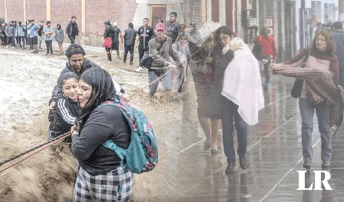 Diez regiones del país sufrirán lluvias intensas. Foto: composición de Fabrizio Oviedo/La República Lluvias