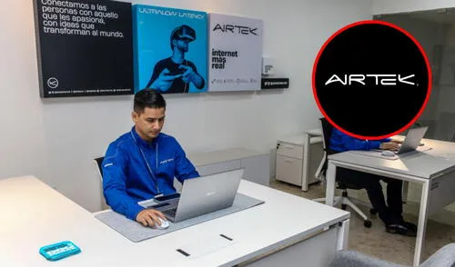Airtek es una empresa que ofrece servicios de Internet por fibra óptica. Foto: composición LR/Diario Versión Final/Airtek Airtek Pago Móvil 2024: ¿cómo PAGAR mi factura EN LÍNEA? GUÍA FÁCIL de 5 pasos